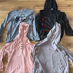 Bundle of kids long sleeve tops